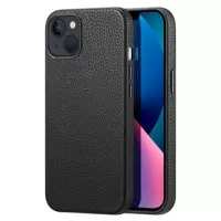 Dux Ducis Roma Premium iPhone 13 Leather Coated Case - Black