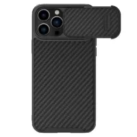 Nillkin Synthetic Fiber S iPhone 13 Pro Max Hybrid Case - Black