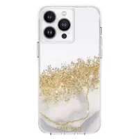 Case-Mate Karat Marble iPhone 14 Pro Case - Clear