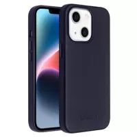 Qialino Premium Mag iPhone 14 Plus Leather Case - Navy Blue