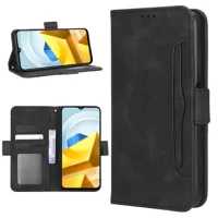 Vintage Series Xiaomi Poco M5 Wallet Case with Card Holder - Black