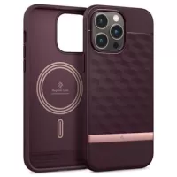 Caseology Parallax Mag iPhone 14 Pro Hybrid Case - Burgundy