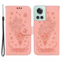 Roses Series OnePlus Ace/10R Wallet Case - Pink