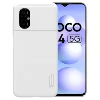 Nillkin Super Frosted Shield Xiaomi Poco M4 5G Case - White