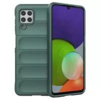 Rugged Series Samsung Galaxy A22 4G TPU Case - Green