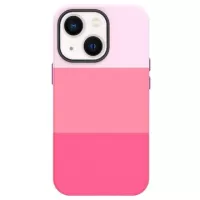 Three Shades Series iPhone 14 Plus Coated Case - Pink