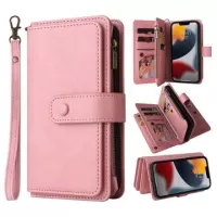 Multipurpose Series iPhone 14 Wallet Case - Pink
