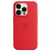 iPhone 14 Pro Apple Silicone Case with MagSafe MPTG3ZM/A - Red