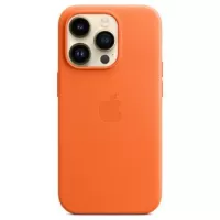 iPhone 14 Pro Apple Leather Case with MagSafe MPPL3ZM/A - Orange