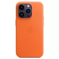 iPhone 14 Pro Max Apple Leather Case with MagSafe MPPR3ZM/A - Orange