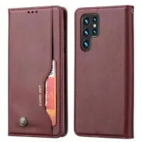 Card Set Series Samsung Galaxy S23 Ultra 5G Wallet Case - Wine Red