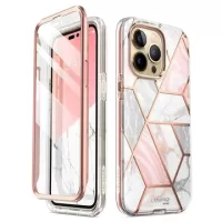 Supcase Cosmo iPhone 14 Pro Max Hybrid Case - Pink Marble