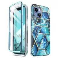 Supcase Cosmo iPhone 14 Plus Hybrid Case - Blue Marble