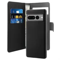 Puro 2-in-1 Magnetic Google Pixel 7 Pro Wallet Case - Black