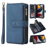 Multipurpose Series iPhone 14 Plus Wallet Case - Blue