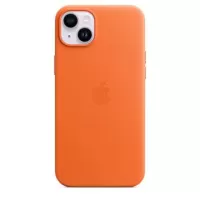 iPhone 14 Plus Apple Leather Case with MagSafe MPPF3ZM/A - Orange