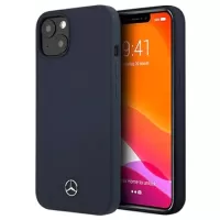 Mercedes-Benz Silicone Line iPhone 13 Case - Navy Blue