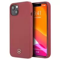 Mercedes-Benz Silicone Line iPhone 13 Case - Red