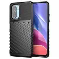Thunder Series TPU Case - Xiaomi Redmi K40/K40 Pro/Poco F3/Mi 11i - Black