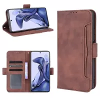 Cardholder Series Xiaomi 11T/11T Pro Wallet Case - Brown