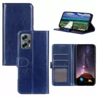 Xiaomi Redmi Note 11T Pro/11T Pro+ Wallet Case with Magnetic Closure - Blue