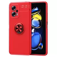 Xiaomi Redmi Note 11T Pro/11T Pro+ Magnet Ring Grip / Kickstand Case - Red