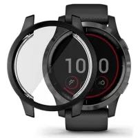 Hat Prince Garmin Venu 2S TPU Case with Screen Protector - 40mm - Black