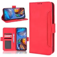 Cardholder Series Motorola Moto E32 Wallet Case - Red