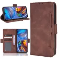 Cardholder Series Motorola Moto E32 Wallet Case - Brown