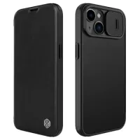 Nillkin Qin Pro iPhone 14 Plus Flip Case - Black