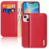 Dux Ducis Hivo iPhone 14 Plus Wallet Leather Case - Red