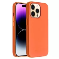 Qialino Premium Mag iPhone 14 Pro Max Leather Case - Orange