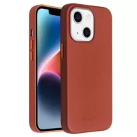 Qialino Premium Mag iPhone 14 Leather Case - Brown