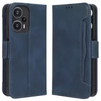 Xiaomi Redmi Note 12 Turbo/Poco F5 Cardholder Series Wallet Case - Blue