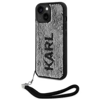 iPhone 13 Karl Lagerfeld Reversible Sequins Case - Black / Silver