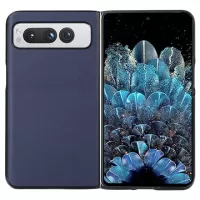 Google Pixel Fold Leather Coated Case - Blue
