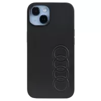 iPhone 14 Audi TT D1 Coated Hybrid Case - Black
