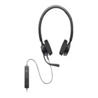 Dell Pro Stereo Headset WH3022 Kabling Headset - Sort