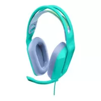 Logitech G G335 Wired Gaming Headset Kabling Headset - Grøn / Lilla