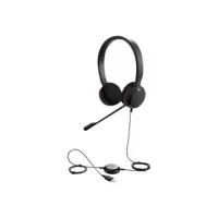 Jabra Evolve 20 MS Stereo Cabling Headset - Black