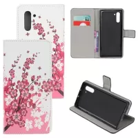Style Series Samsung Galaxy Note10 Wallet Case - Pink Flowers