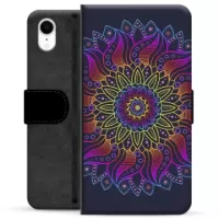 iPhone XR Premium Wallet Case - Colorful Mandala