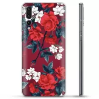 Huawei P20 Pro TPU Case - Vintage Flowers