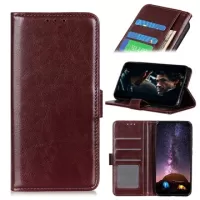 Google Pixel 5 Wallet Case with Magnetic Closure - Brown