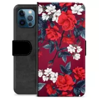 iPhone 12 Pro Premium Wallet Case - Vintage Flowers