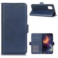 Motorola Moto G9 Plus Wallet Case with Magnetic Closure - Dark Blue