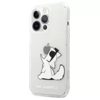 Karl Lagerfeld Clear iPhone 13 Pro Max TPU Case - Choupette Eat