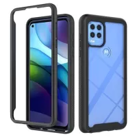 360 Protection Series Motorola Moto G Stylus 5G Case - Black / Clear