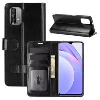 Xiaomi Redmi 9T/9 Power/Note 9 4G Wallet Case with Magnetic Closure - Black