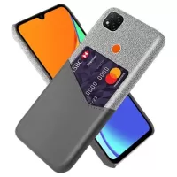 KSQ Xiaomi Redmi 9C, Redmi 9C NFC Case with Card Pocket - Grey